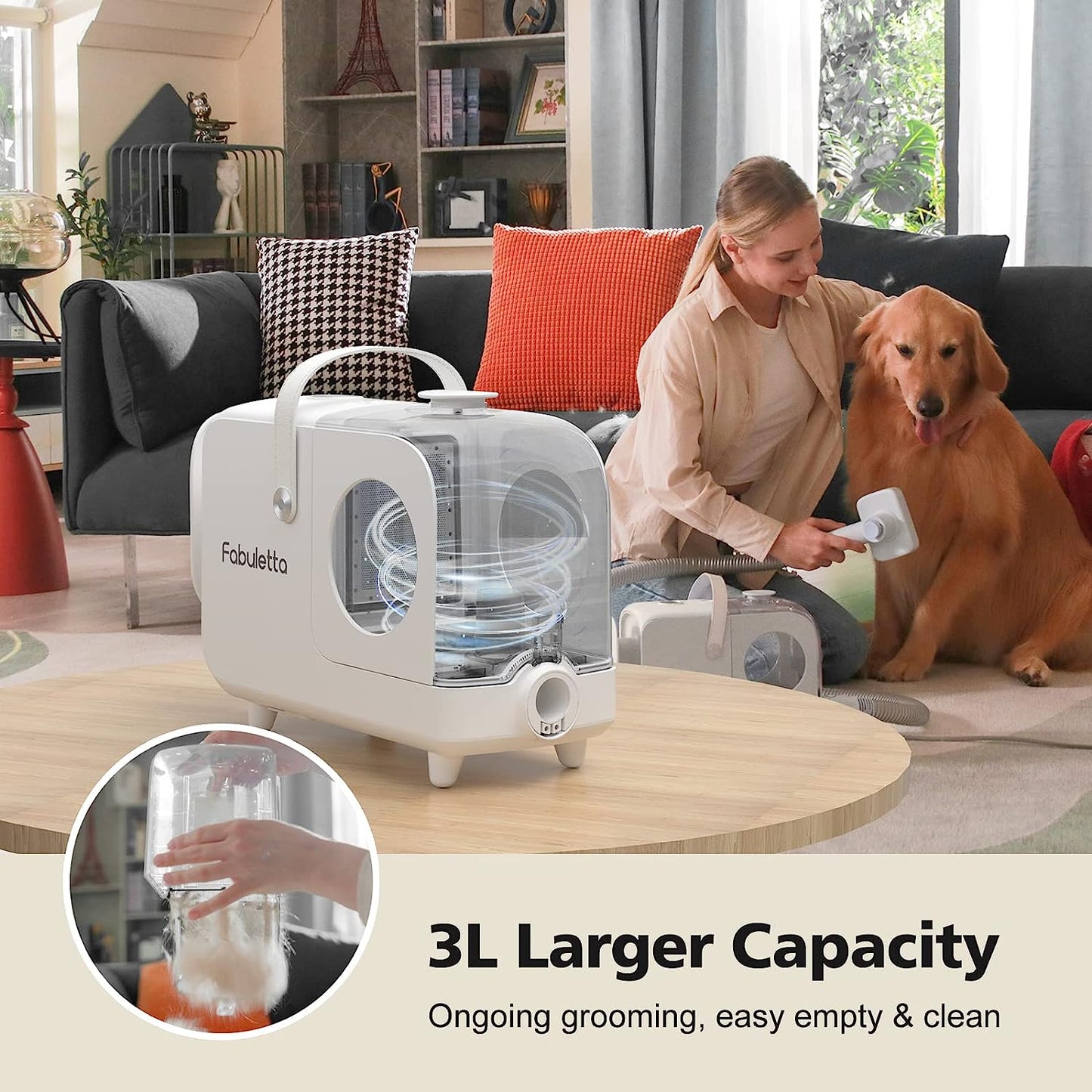 Fabuletta 6-in-1 Professional Pet Grooming Vacuum Kit | FPV001