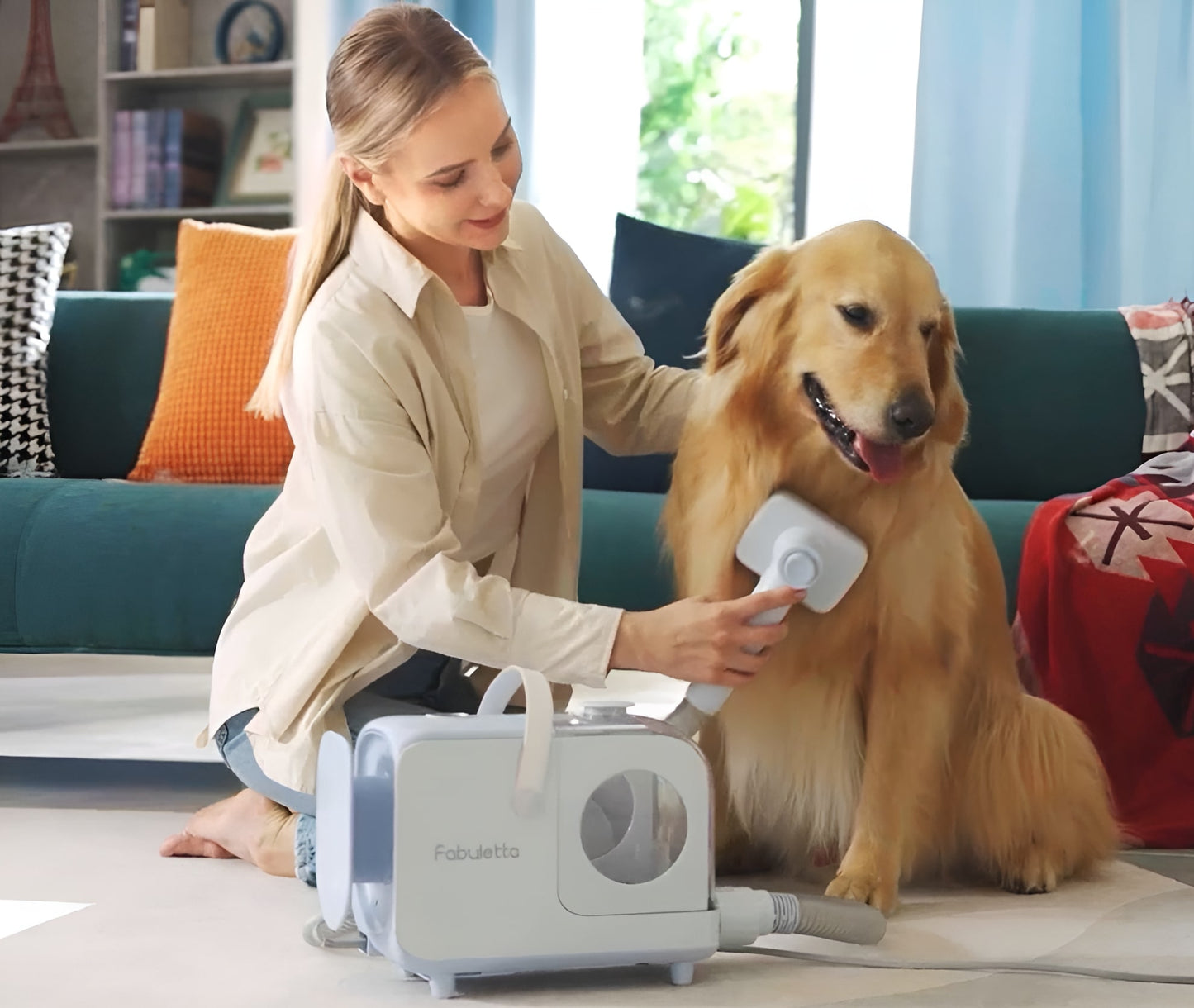 Fabuletta 6-in-1 Professional Pet Grooming Vacuum Kit | FPV001