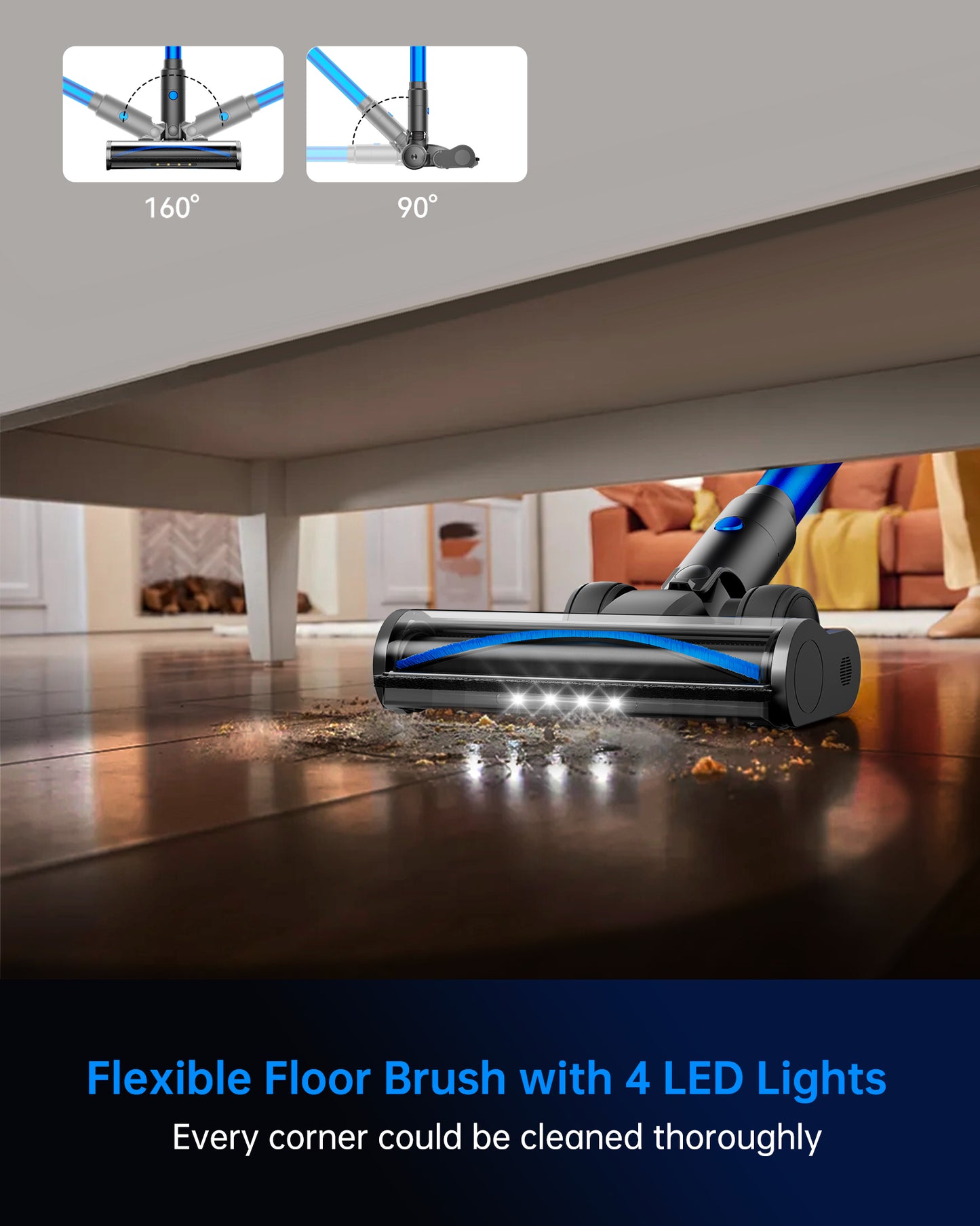 Fabuletta FSV006 38Kpa Cordless Vacuum