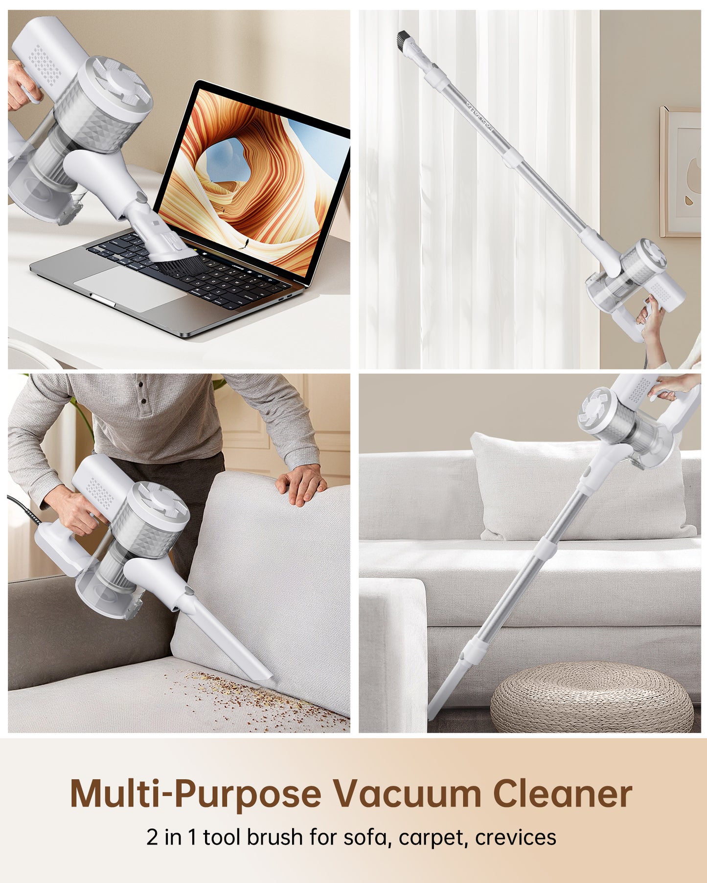 FABULETTA FSV011  23Ft Corded Stick Vacuum