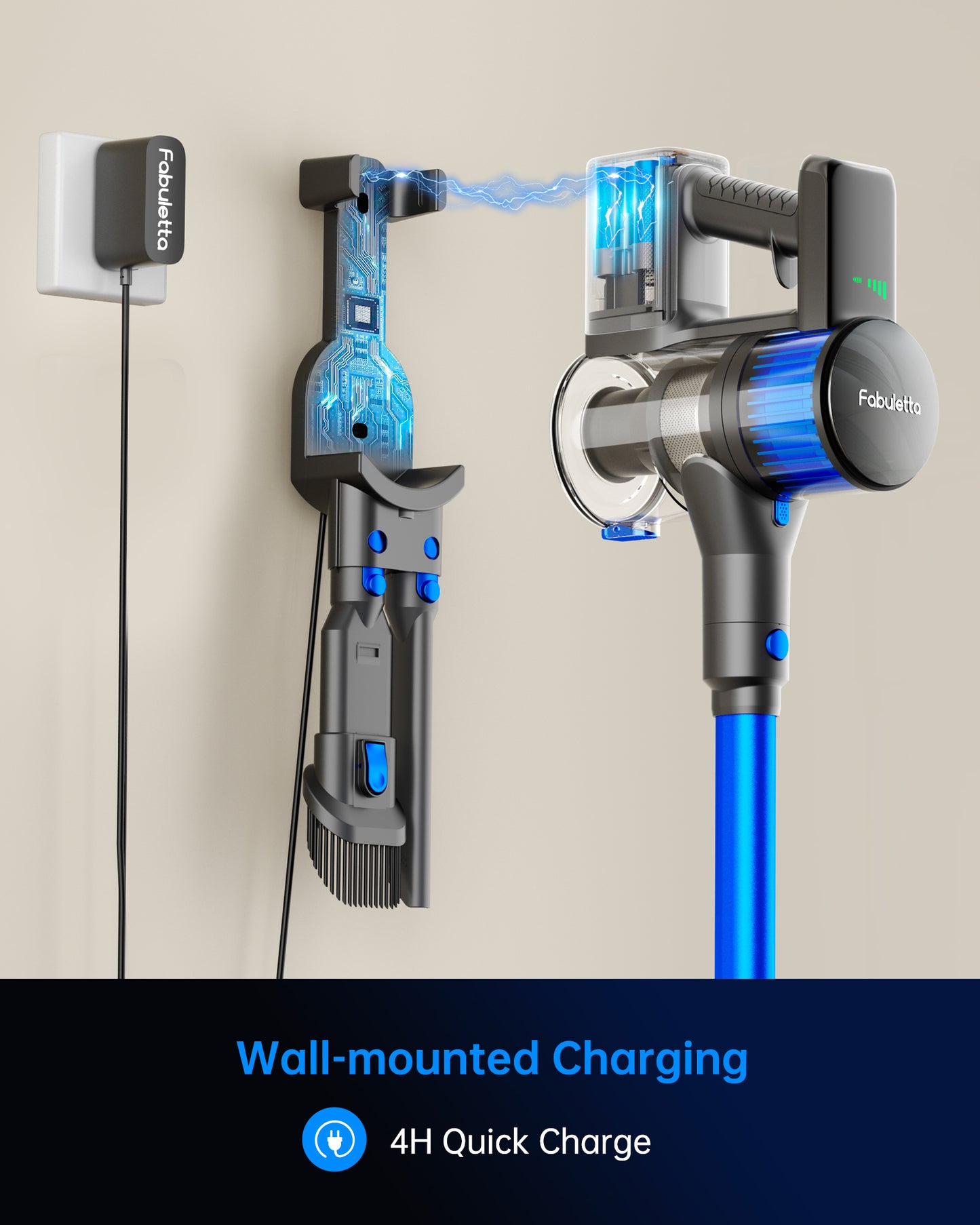 Fabuletta FSV006 38Kpa Cordless Vacuum