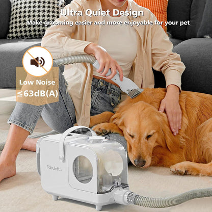 Fabuletta 6-in-1 Professional Pet Grooming Vacuum Kit | FPV001