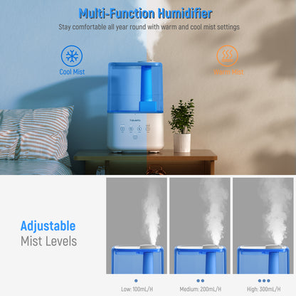 4.5L Fabuletta 2-in-1 Cool & Warm Mist Humidifier