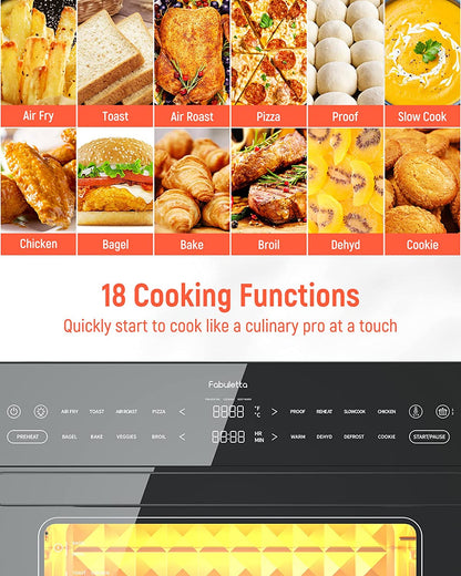 32QT Fabuletta 18-in-1 Air Fryer Toaster Oven | FAO101