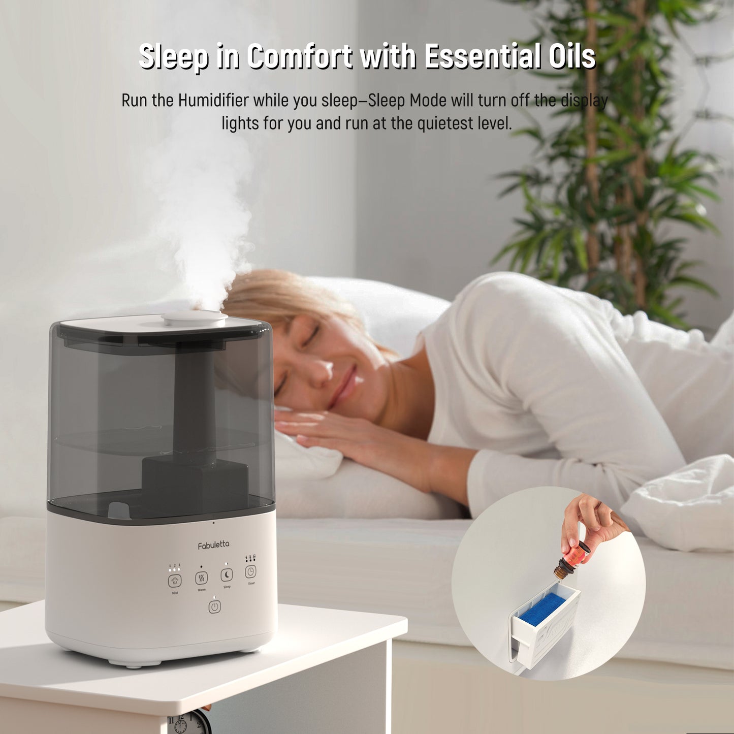 4.5L Fabuletta 2-in-1 Cool & Warm Mist Humidifier